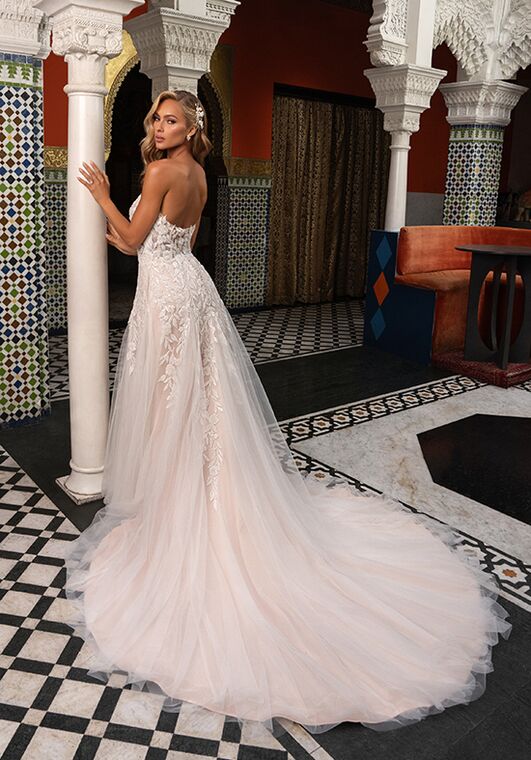 KITTYCHEN Couture MIMI, K2439S Mermaid and Trumpet Wedding Dress - 3