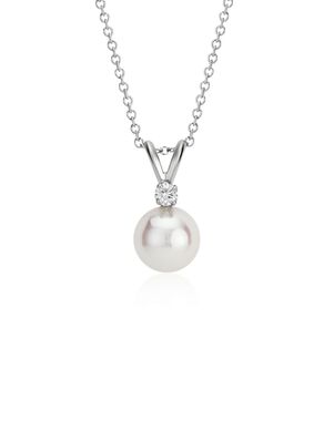 Blue Nile 7870 Wedding Necklace photo
