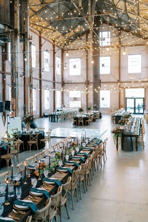 Rustic Warehouse Wedding Reception