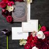 A Colorful Black-and-Berry Wedding at the W Hoboken in Hoboken, New Jersey