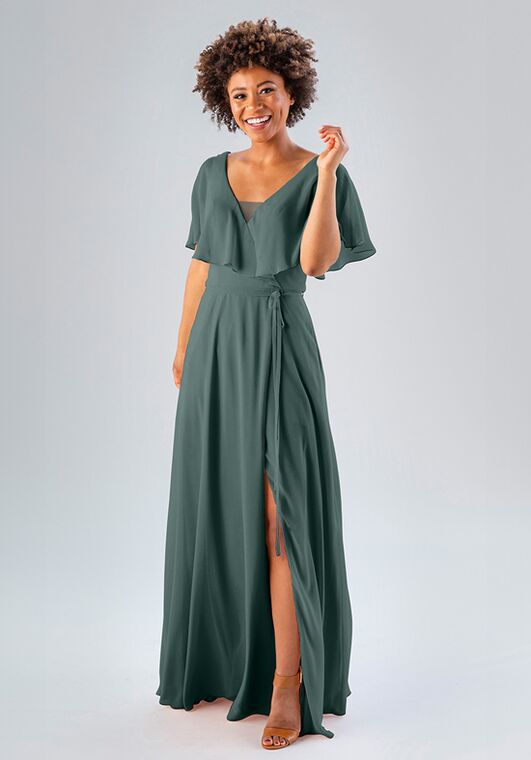 Kennedy Blue Courtney V-Neck and Plunge Bridesmaid Dress - 3