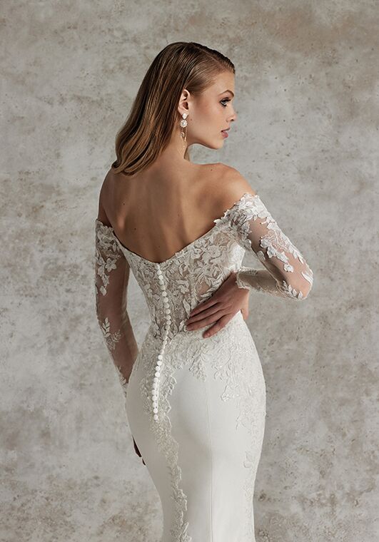 Justin Alexander Signature Taraja Fit-and-Flare Wedding Dress - 2