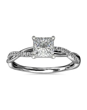 Blue Nile Princess Cut Engagement Ring