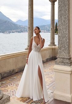Justin Alexander Kali A-Line Wedding Dress