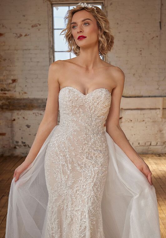 Calla Blanche 123235 Artemis Mermaid and Trumpet Wedding Dress - 2