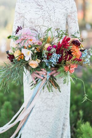 Bouquet with Ribbon Details
