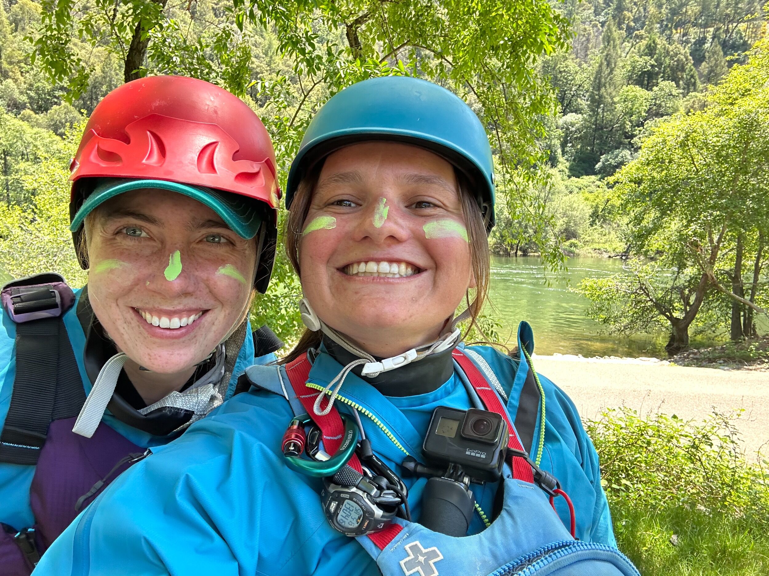 Picture of Date 3- Janae saves Annie's Life Rafting 