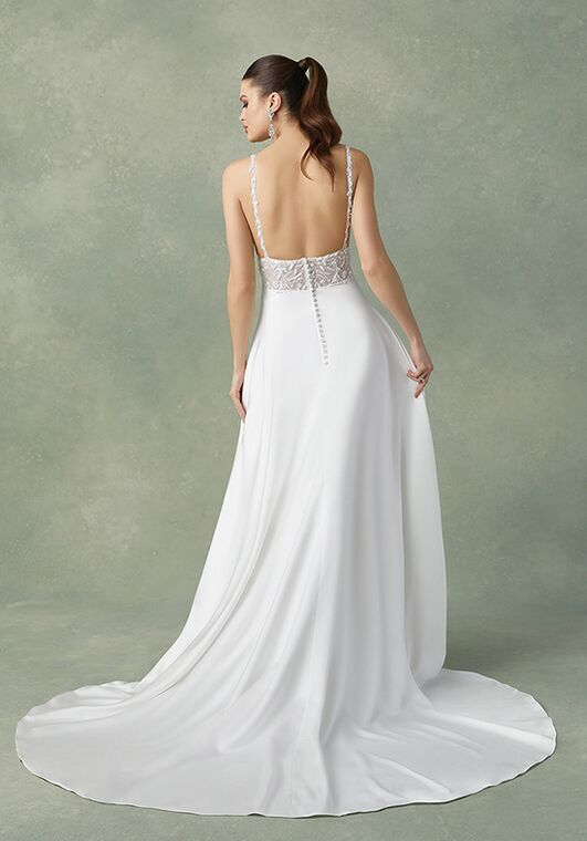 Justin Alexander Fidella A-Line Wedding Dress - 5