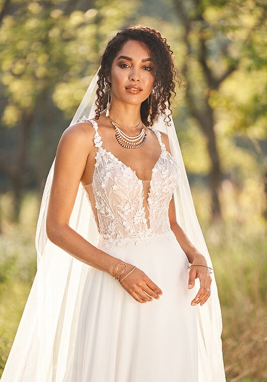 Lillian West 66231 A-Line Wedding Dress - 3