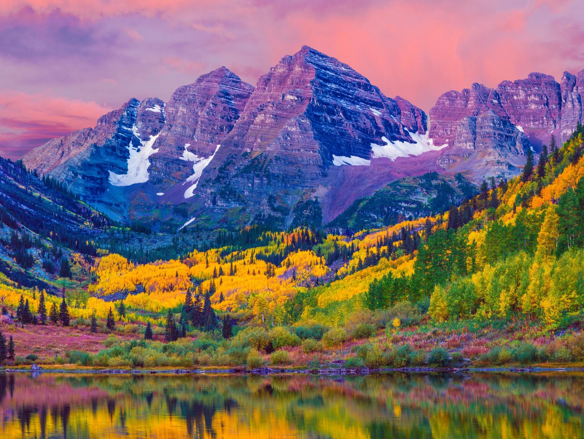 Picture of Maroon Bells Aspen 