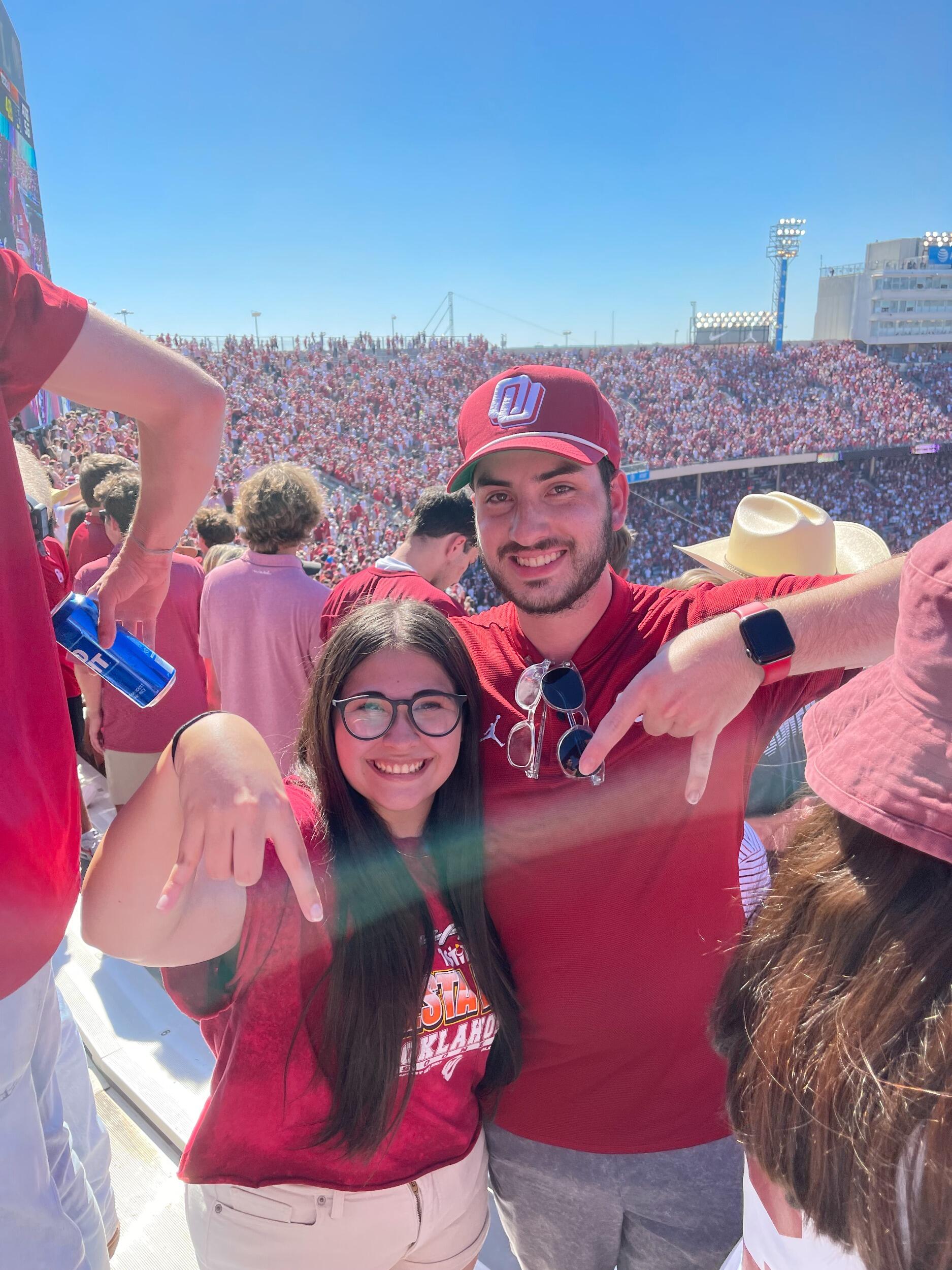 One of the most surreal college football games ever. Crazy comeback win in overtime.