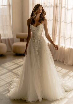 Martina Liana ML1923 A-Line Wedding Dress