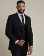 BLACKTIE SAVOY Black Wedding Suit Black Tuxedo - thumbnail - 5