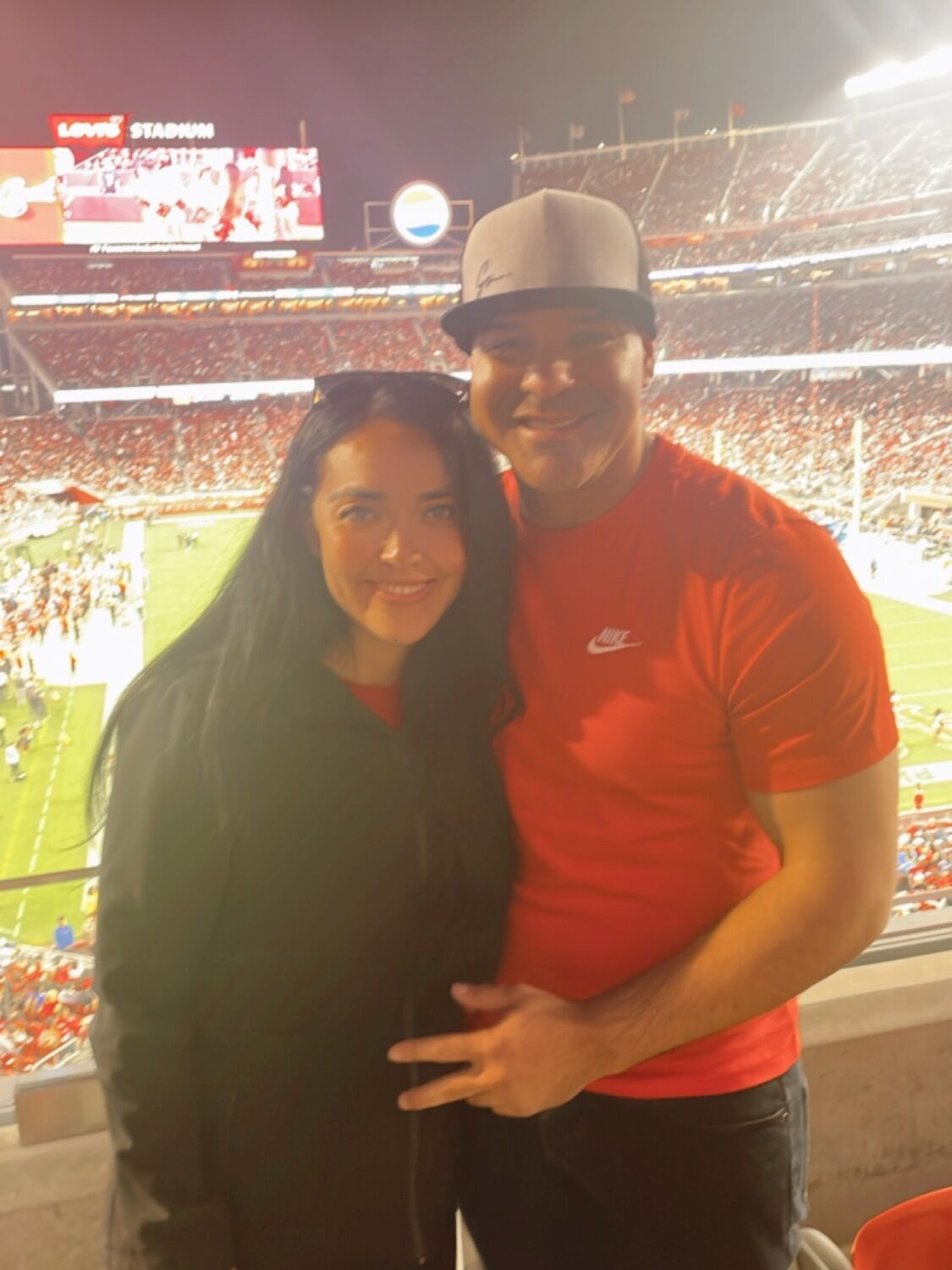 Picture of Our First 49ers Game