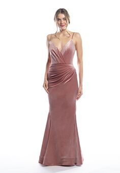 Bari Jay Bridesmaids 2083 V-Neck Bridesmaid Dress