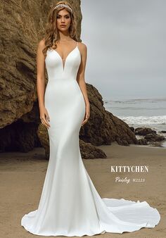 KITTYCHEN PAISLEY, H2123 Sheath Wedding Dress