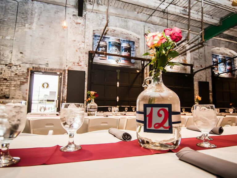 Brewery wedding venue in Indianapolis, Indiana.