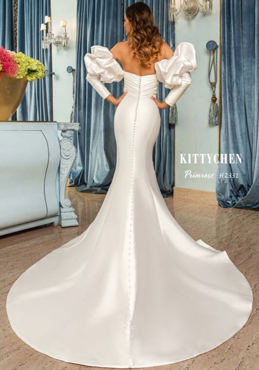 KITTYCHEN PRIMROSE, H2331 Mermaid and Trumpet Wedding Dress - 2