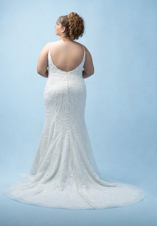 Disney Fairy Tale Weddings Tiana - D438 Fit-and-Flare Wedding Dress - 5