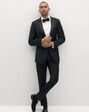 Suit Shop Men's Black Peak Lapel Tuxedo Tuxedo - thumbnail - 2