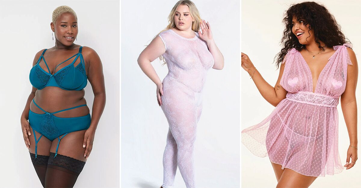 Plus-Size Bridal Lingerie for 2023 That's Sexy, Sweet & Spicy