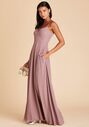 Birdy Grey Devin Convertible Dress in Dark Mauve V-Neck Bridesmaid Dress - thumbnail - 3