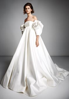 Viktor&Rolf Mariage ROSE SLEEVE EMPIRE GOWN Ball Gown Wedding Dress