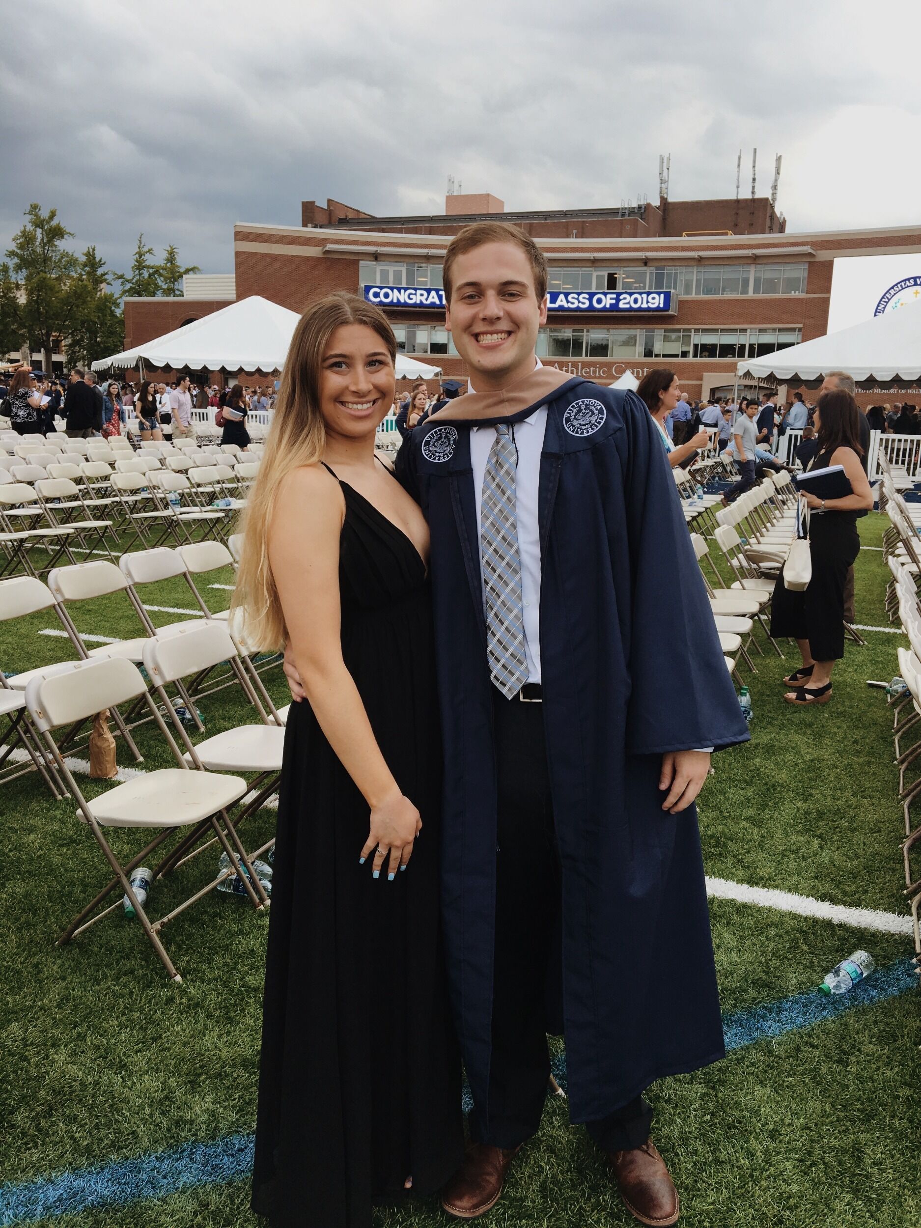 Picture of Robby's College Graduation- Villanova University 2019