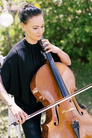 Cello Player as Wedding Ceremony Musician