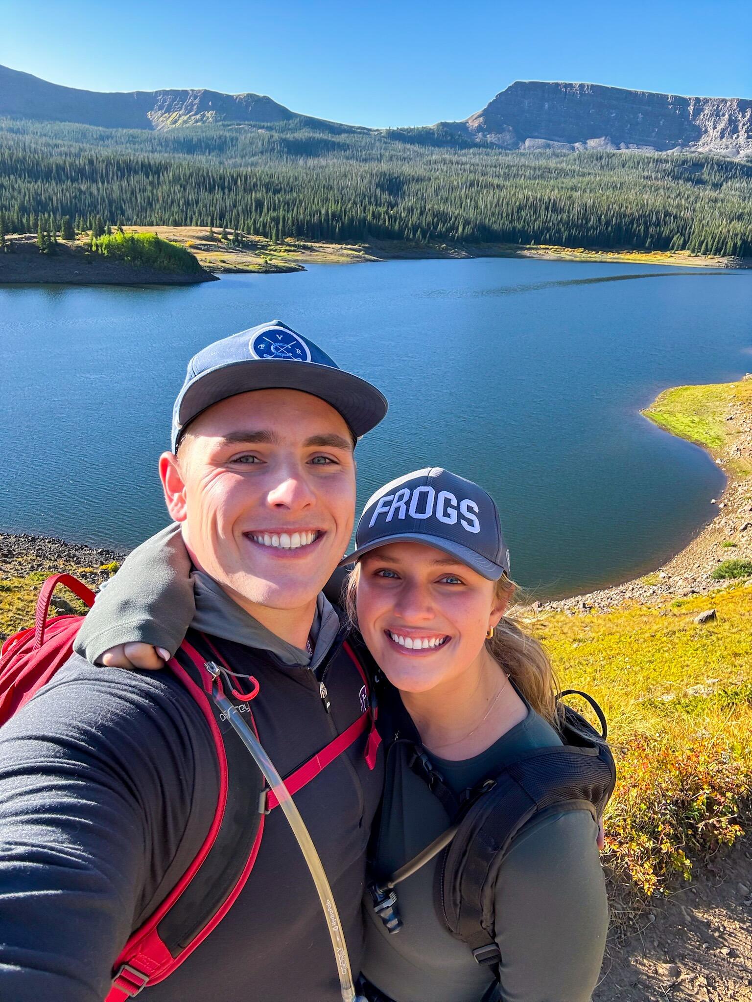 We are thankful that we both love an adventure! We hiked the Devil’s Causeway together for our 25th birthdays (fun fact: we are less than a day apart in age!). We only later learned that this is one of the most deadly hikes in the world - whoops!