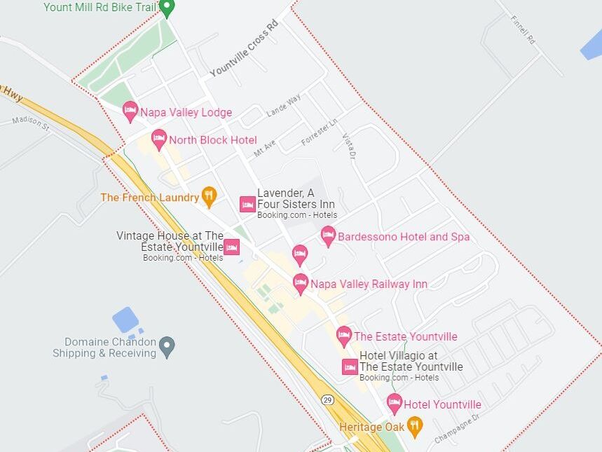Picture of Yountville Hotel Recommendations