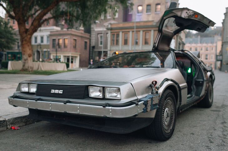 Retro Car from Back to the Future