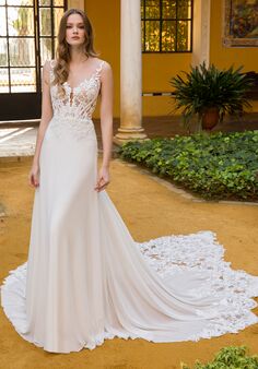 Blue by Enzoani Patricia A-Line Wedding Dress