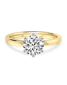 Friendly Diamonds Classic Princess, Asscher, Cushion, Emerald, Marquise, Pear, Radiant, Round, Oval Cut Engagement Ring