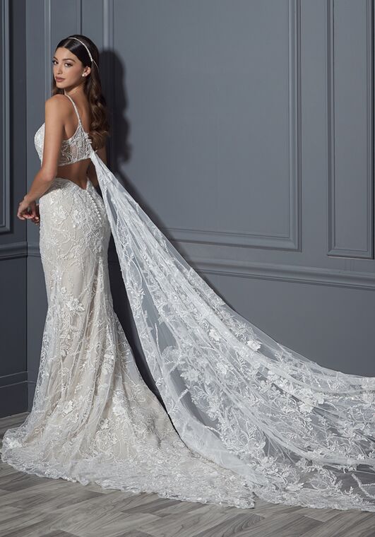 Christina Wu 15821 Sheath Wedding Dress - 2