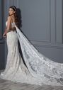 Christina Wu 15821 Sheath Wedding Dress - thumbnail - 2