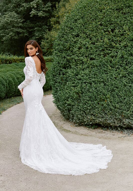 Sincerity Bridal 44524 Fit-and-Flare Wedding Dress - 3