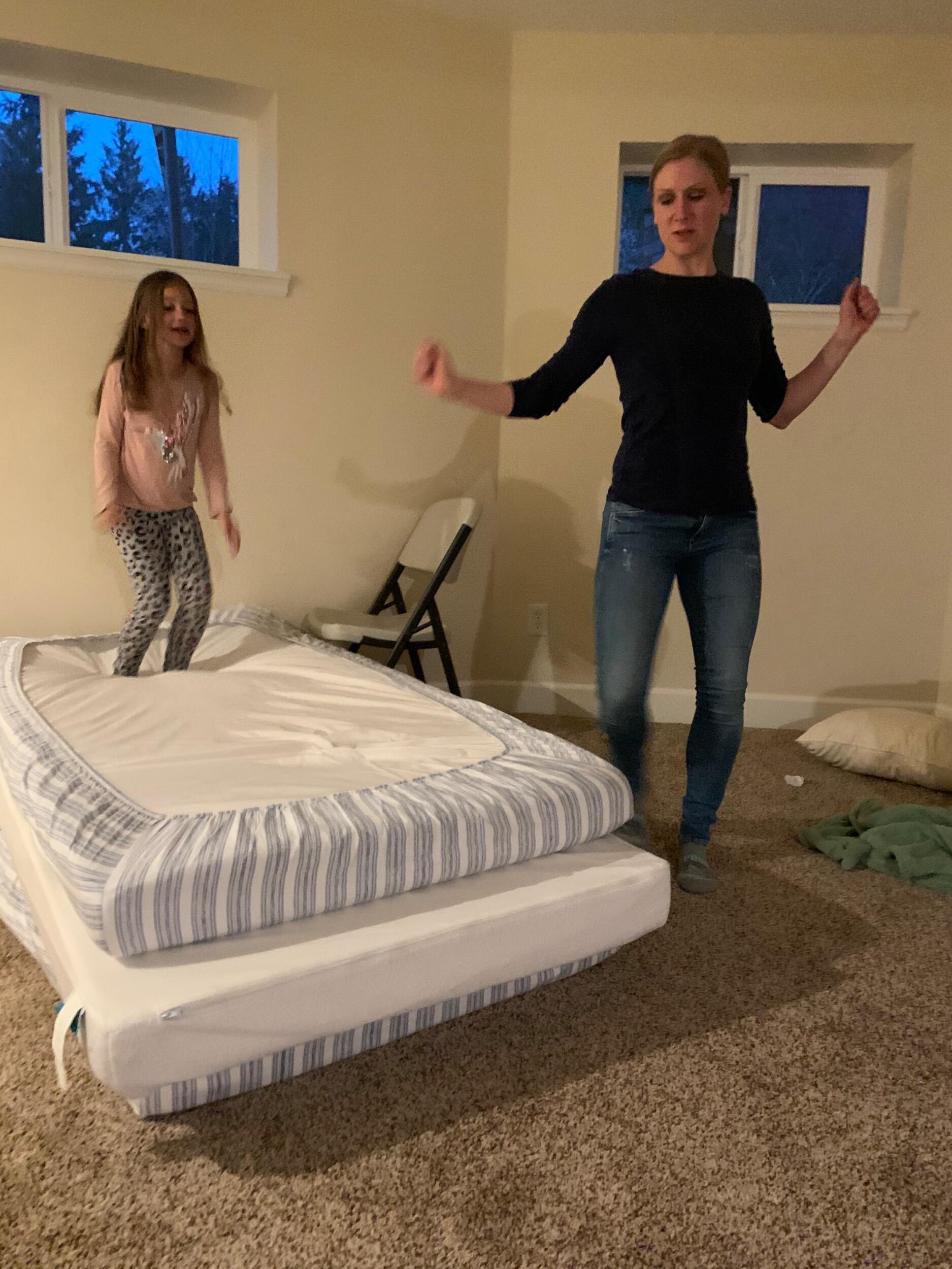 ...and had some dance parties in the basement.