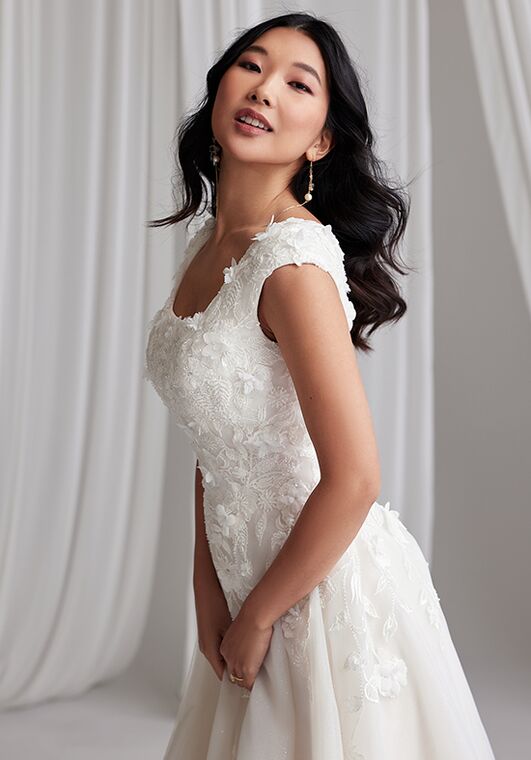 Rebecca Ingram NATASHA LEIGH A-Line Wedding Dress - 4