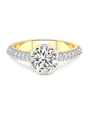 Friendly Diamonds Elegant Princess, Asscher, Cushion, Emerald, Heart, Marquise, Pear, Radiant, Round, Oval Cut Engagement Ring