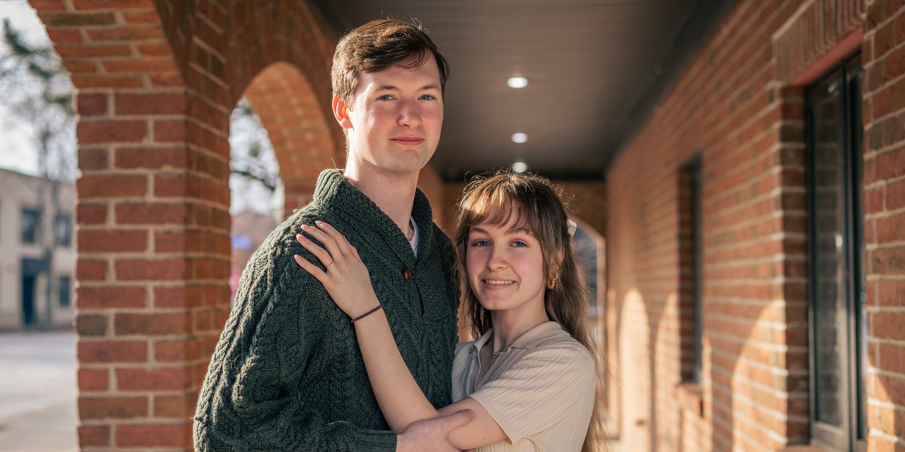 Genevieve & Connor  Home Page Banner