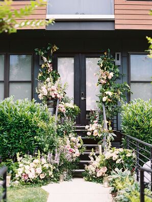 Floral Installation for At-Home Minimony in Washington, D.C.