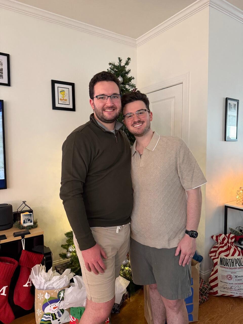 Last Christmas before the wedding...