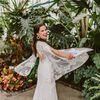 Retro Graphics and Disco Balls Made This Greenhouse Wedding in Philadelphia, Pennsylvania, Shine