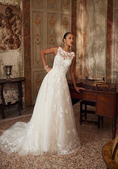 Justin Alexander Kayleigh A-Line Wedding Dress