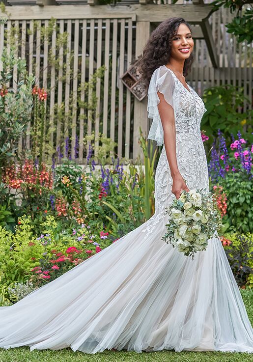 Jasmine Couture T242015 Fit-and-Flare Wedding Dress - 4