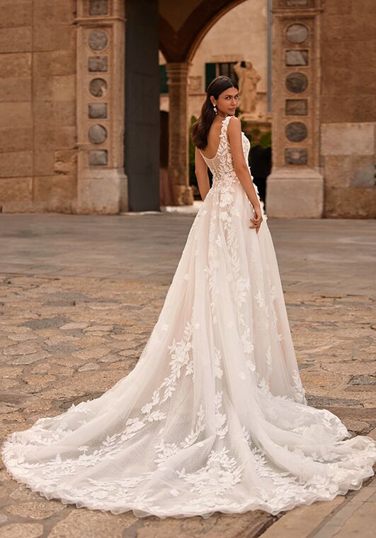 Val Stefani Laila A-Line Wedding Dress - 3