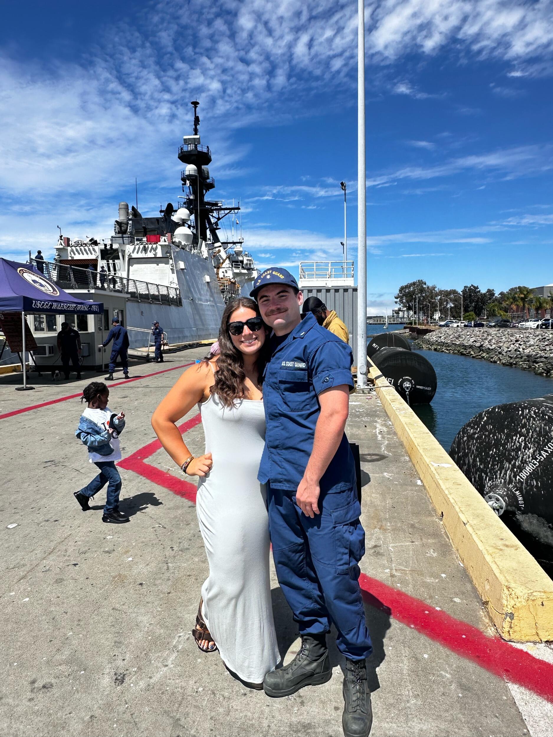 Aiden came home from his third deployment! 

Fun fact: Since Julia and Aiden started dating in 2023, Aiden has done five deployments all over the world, including: 
Mexico, Asia, Alaska & Guam.
They survived doing long-distance, with 12-hour time differences, terrible cell reception, and going days without being able to communicate. 