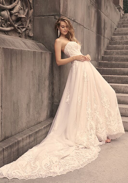 Maggie Sottero ULANDA A-Line Wedding Dress - 4
