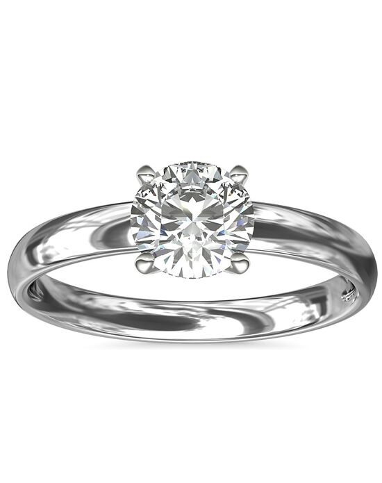 Blue Nile Round Cut Engagement Ring - 1
